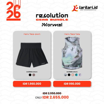 Nnormal - Resolution Gear - Men Race Tank + Race Short